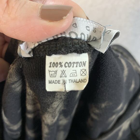 Earthbound Women Longline Button Hoodie Jacket Sz S Boho Grunge Witchy Festival - Picture 6 of 10